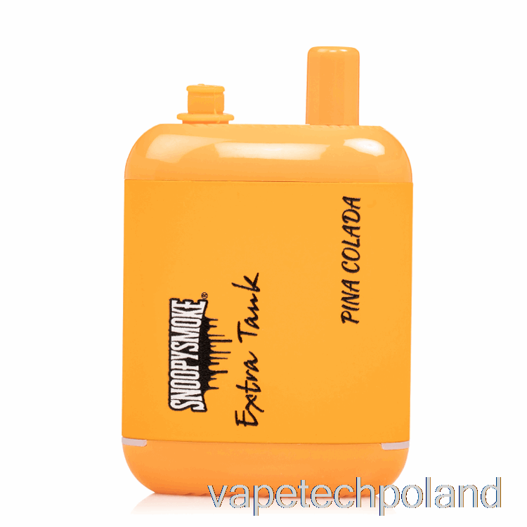 Vape Pen Snoopy Smoke Extra Tank 2 15000 Jednorazowego Użytku Pina Colada